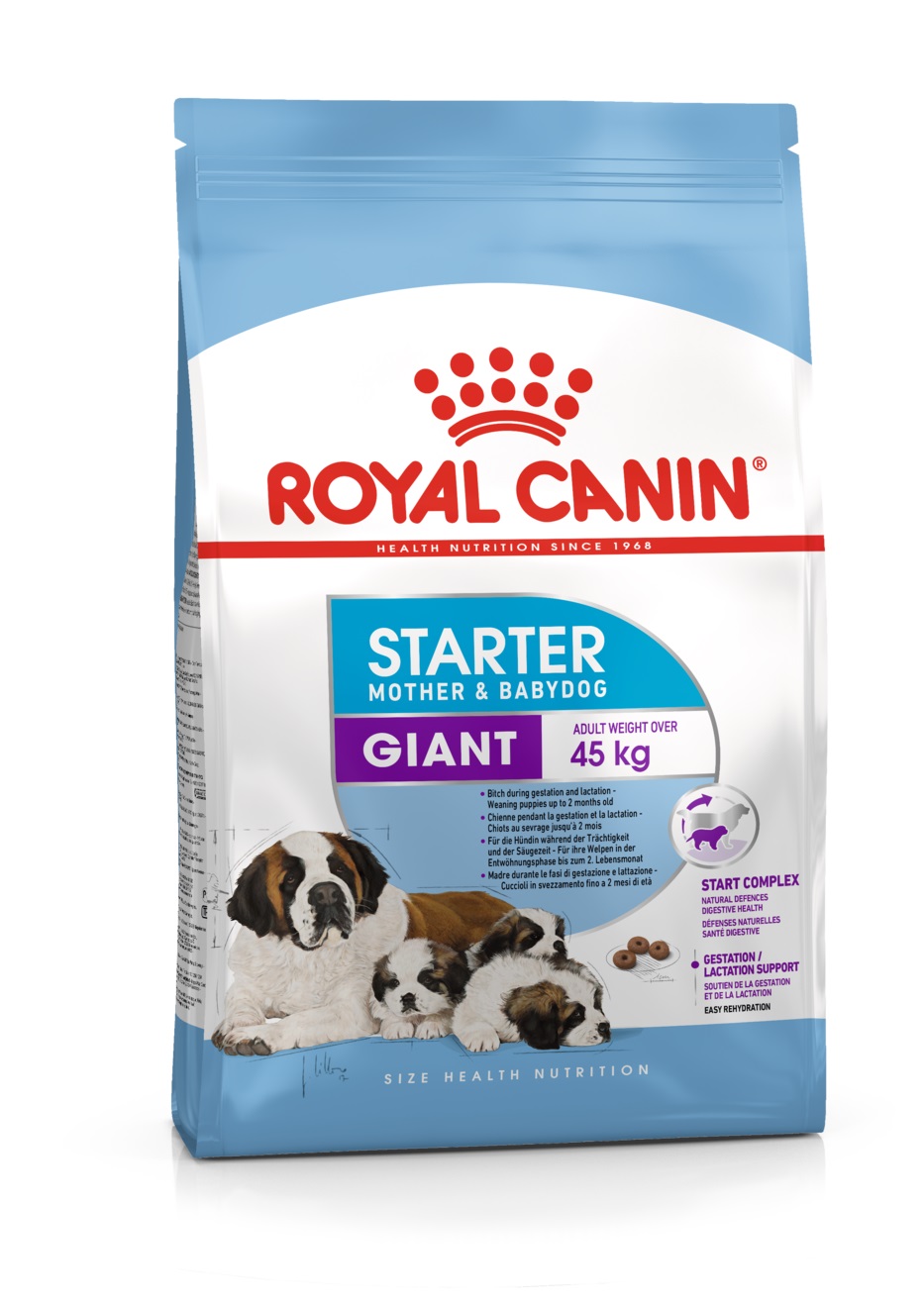 Royal Canin GIANT STARTER - granule pro březí nebo kojící feny a štěňata