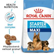 Royal Canin MAXI STARTER - granule pro březí nebo kojící feny a štěňata