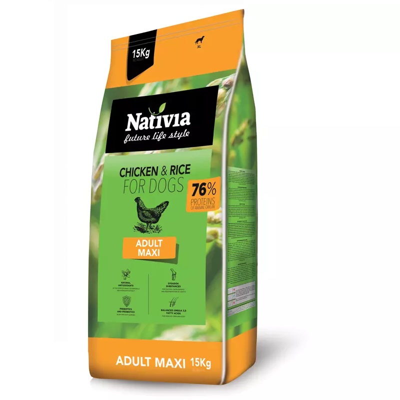 Nativia Dog Adult Maxi Chicken - 15kg