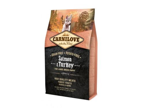 Carnilove Salmon & Turkey Large Breed Puppy - 12kg