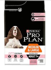 Purina PRO PLAN Dog Medium & Large Adult 7+ Sensitive Skin