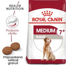 Royal Canin Medium Adult 7+ - granule pro dospělé stárnoucí střední psy