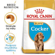 Royal Canin Cocker Puppy - granule pro štěně kokršpaněla