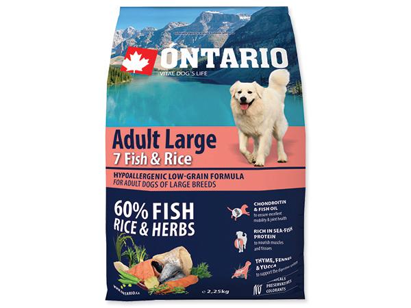 ONTARIO dog ADULT LARGE fish