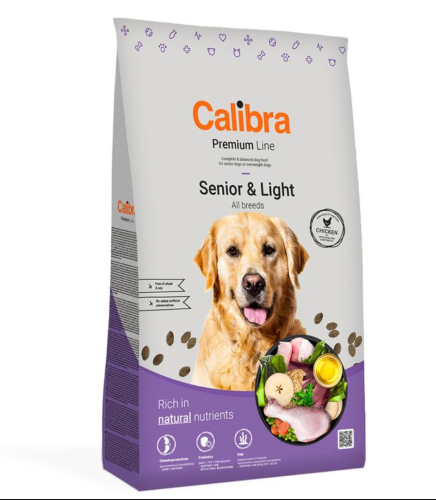 Calibra Premium Line Dog Senior&Light - 12kg 