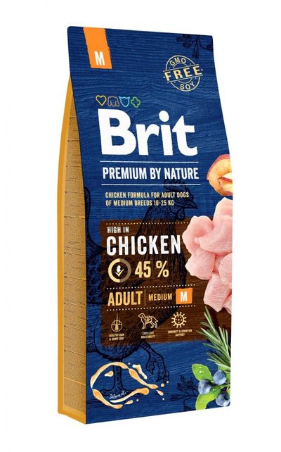 BRIT dog Premium By Nature ADULT M