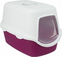 WC VICO kryté s dvířky - fialové - bez filtru