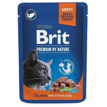 Brit Premium Cat Salmon for Sterilised 100g