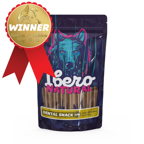 Ibero Natural Dental Snack Divočák/Mořská řasa - S/M (20ks)