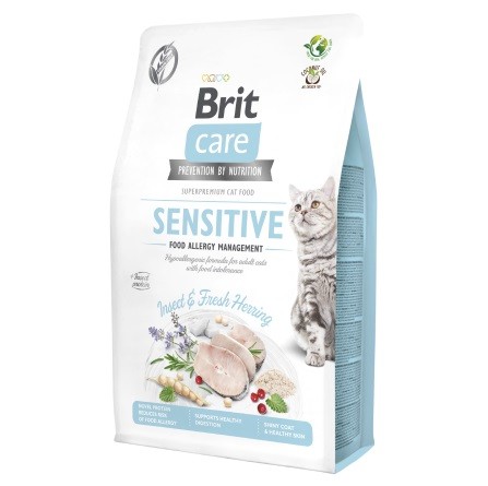 Brit Care Cat Sensitive Insect/Herring Grain-free - 7kg