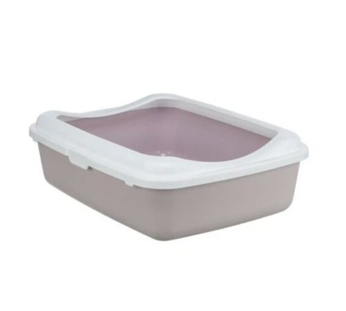 Trixie WC Classic s Okrajem 37x15x47 cm - Starorůžová/bílá