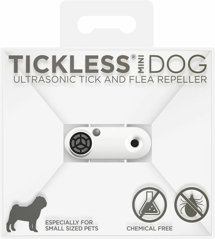 Tickless Mini Dog Nabíjecí - Bílé