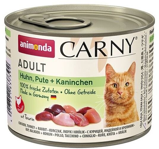 Animonda Carny Cat Kuře/Krůta/Králík - 200g