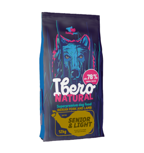 Ibero Natural Dog Senior&Light - 12kg