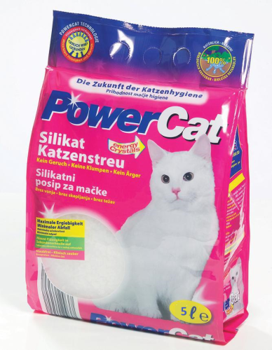 PowerCat Silica Podestýlka - 5L