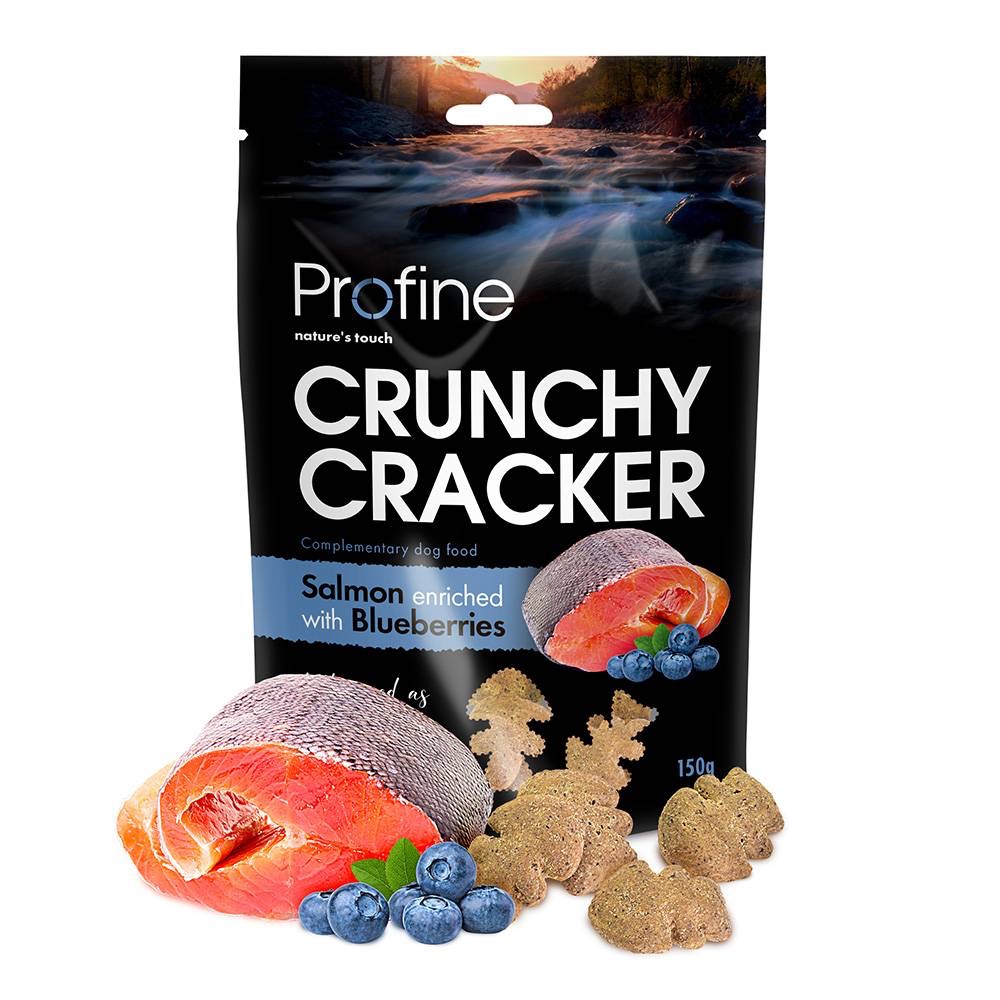 Profine Dog Crunchy Cracker Salmon with Blueberries - 150g