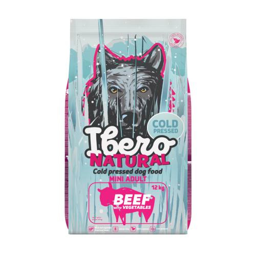 Ibero Cold Press Dog Mini Adult Beef - 12kg 