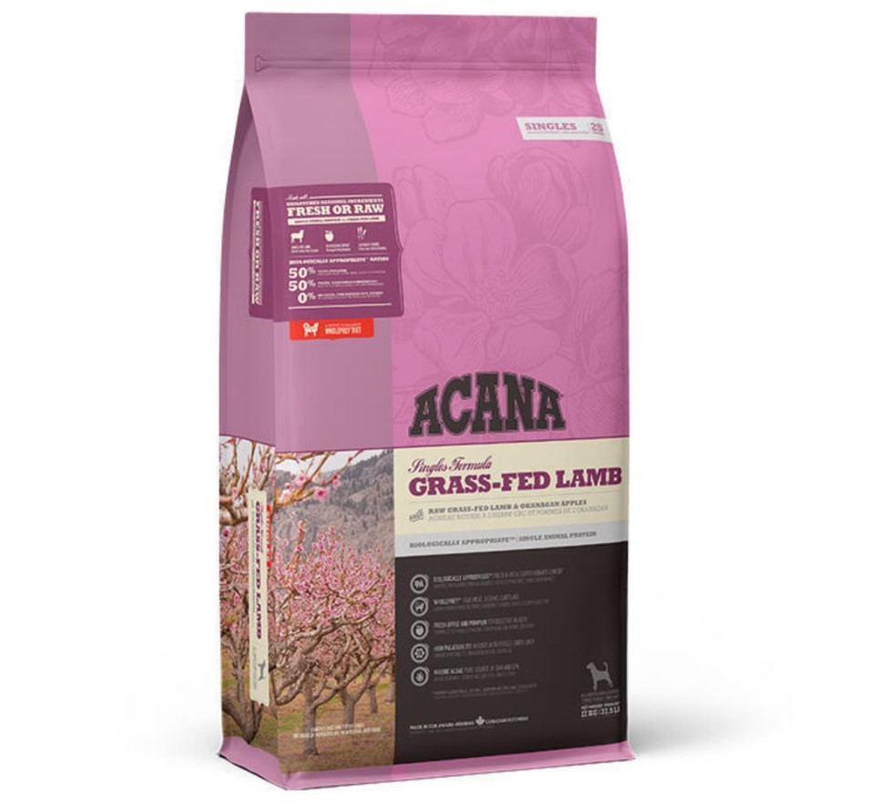 Acana Dog Grass-fed Singles Lamb - 17kg