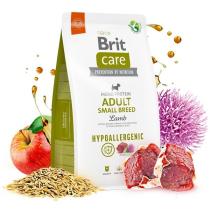 BRIT CARE dog  hypoallergenic    ADULT   SMALL - 3kg