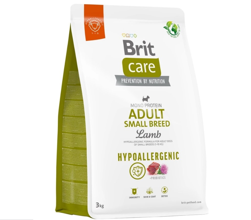 Brit Care Dog Hypoallergenic Adult Small - 3kg