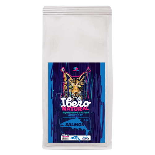 Ibero Natural Cat Adult Salmon - 3kg