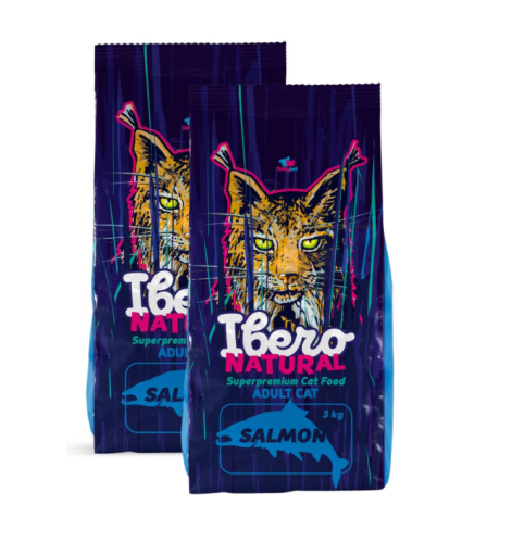 Ibero Natural Cat Adult - 2x3kg