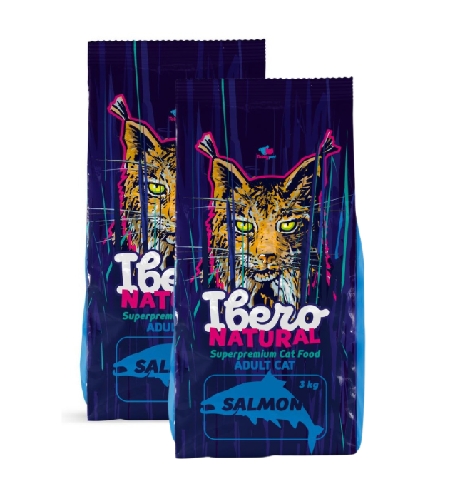 E-shop Ibero Natural Cat Adult - 2x3kg