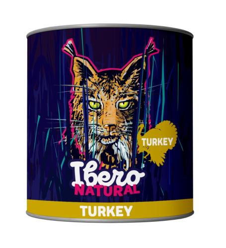 Ibero Natural Cat Turkey - 3x200g 