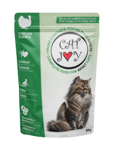 Cat Joy Kapsa Adult Turkey in Sauce - 85g