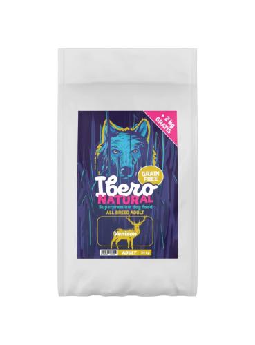Ibero Grain Free Medium & Maxi Adult Venison - 12+2kg GRATIS