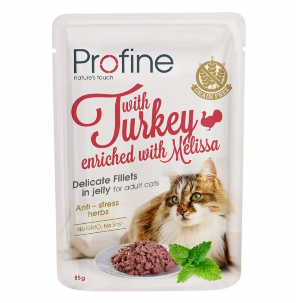 Profine Pouch Fillets in Jelly 85g - Turkey