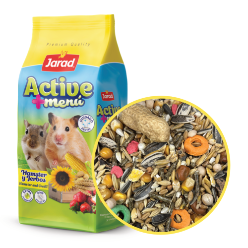 Jarad Active+ Křeček & Pískomil - 800g