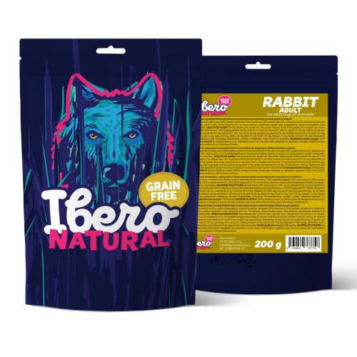 Vzorek - Ibero Grain-free Dog Medium & Maxi Adult Rabbit - 200g
