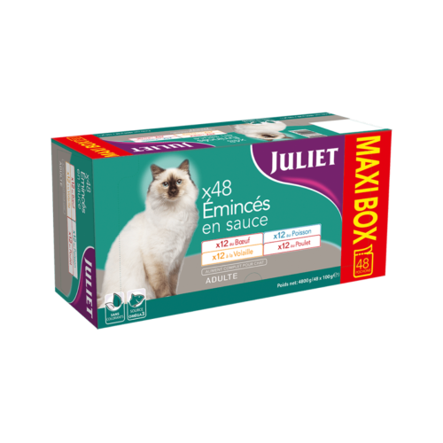 Juliet Cat Pouch ve Šťávě - 48x100g