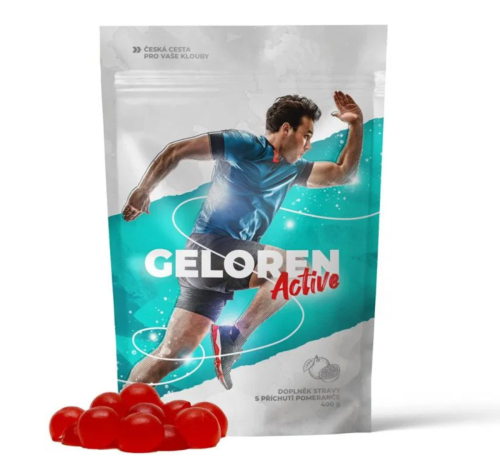 Geloren Active 410g/90tbl - Pomeranč