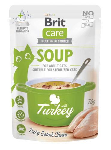 Brit Care Soup 75g - S Krůtou