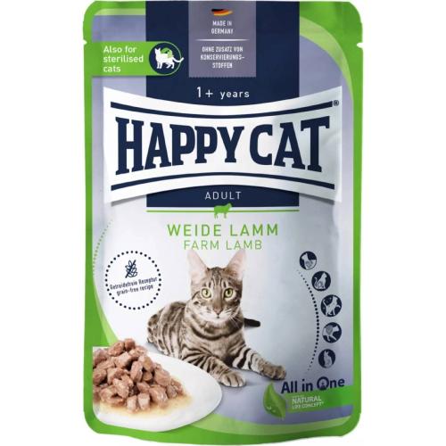 Happy Cat Kapsa Jehně - 85 g