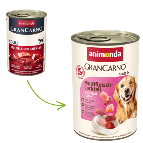 Animonda Grancarno Dog 400g - Masový Koktejl