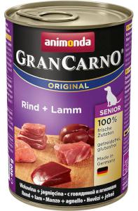 ANIMONDA dog konzerva Gran Carno Senior hovězí/jehněčí
