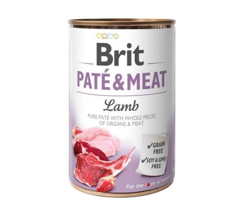 Brit Paté & Meat 400g - Jehněčí