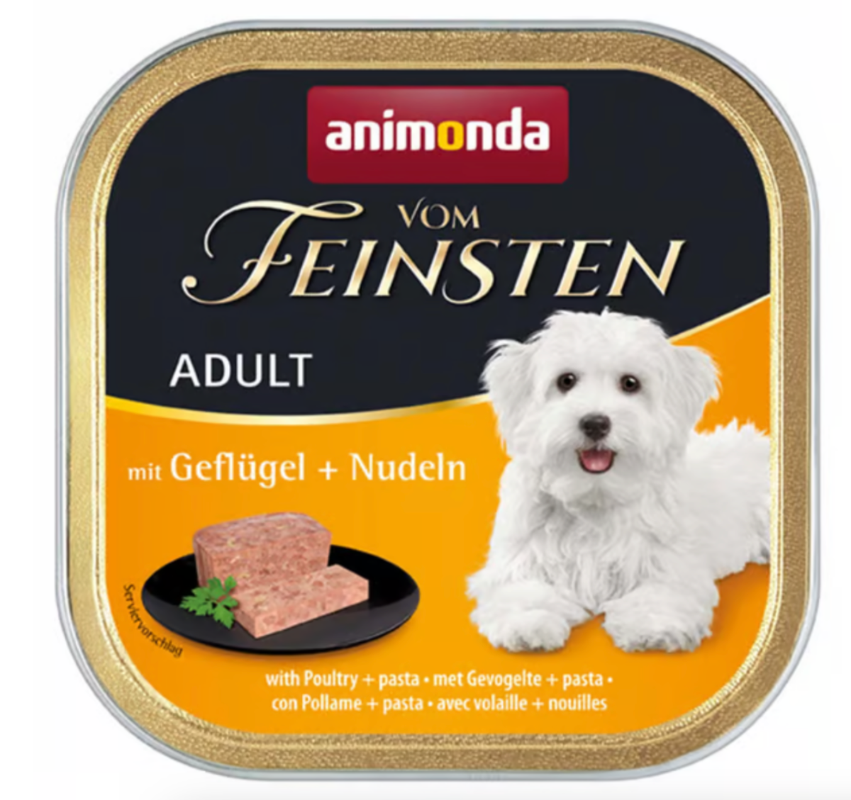 E-shop Animonda Vom Feinsten Paštika Adult 150g - Krůtí/jehněčí