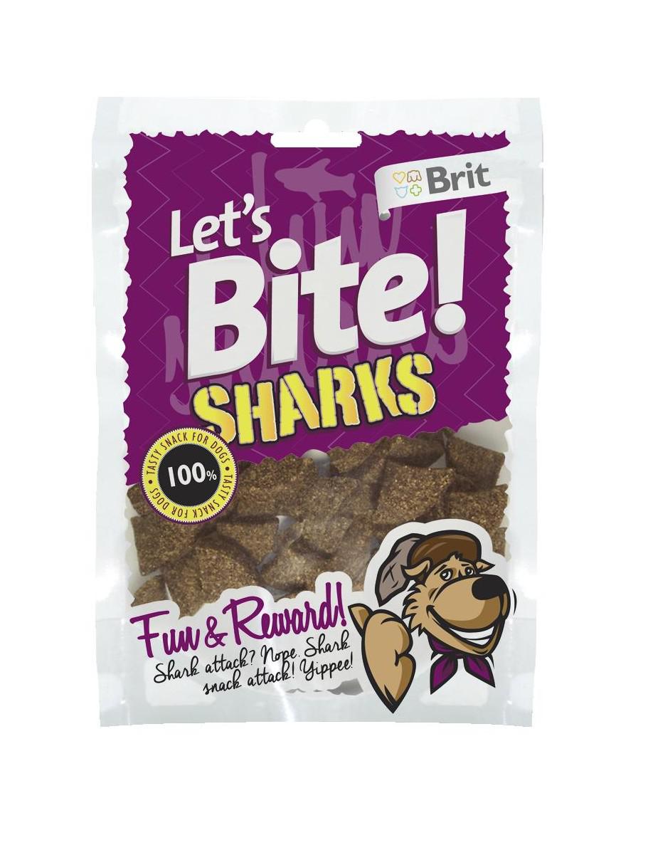 BRIT let's dog SHARKS