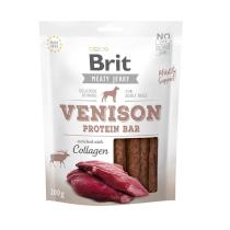 BRIT meaty jerky  VENISON protein bar 