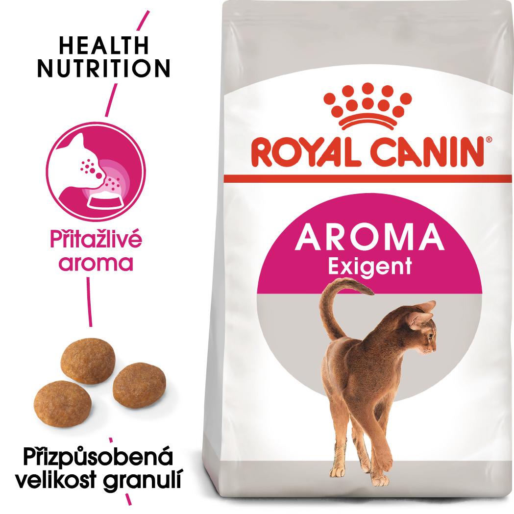 Royal Canin Aromatic Exigent - granule pro mlsné kočky