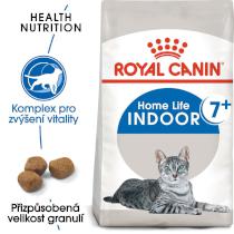 Royal Canin cat INDOOR + 7 - granule pro stárnoucí kočky žijící uvnitř