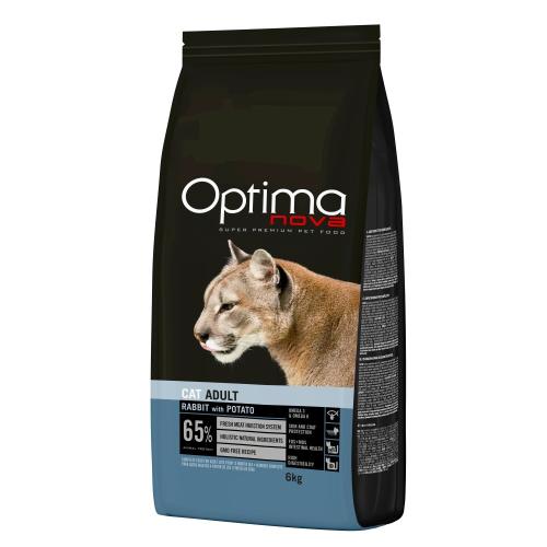 OPTIMAnova Cat Adult Rabbit/Potato Grain-free - 2kg