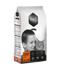 Amity premium cat SALMON/rice - granule pro dospělé kočky