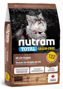 NUTRAM cat  T22 - GF CHICKEN/turkey 