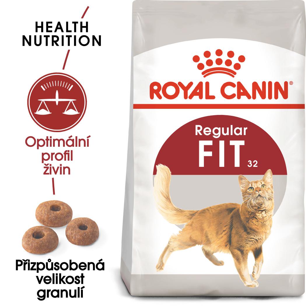 Royal Canin FIT - granule pro správnou kondici koček