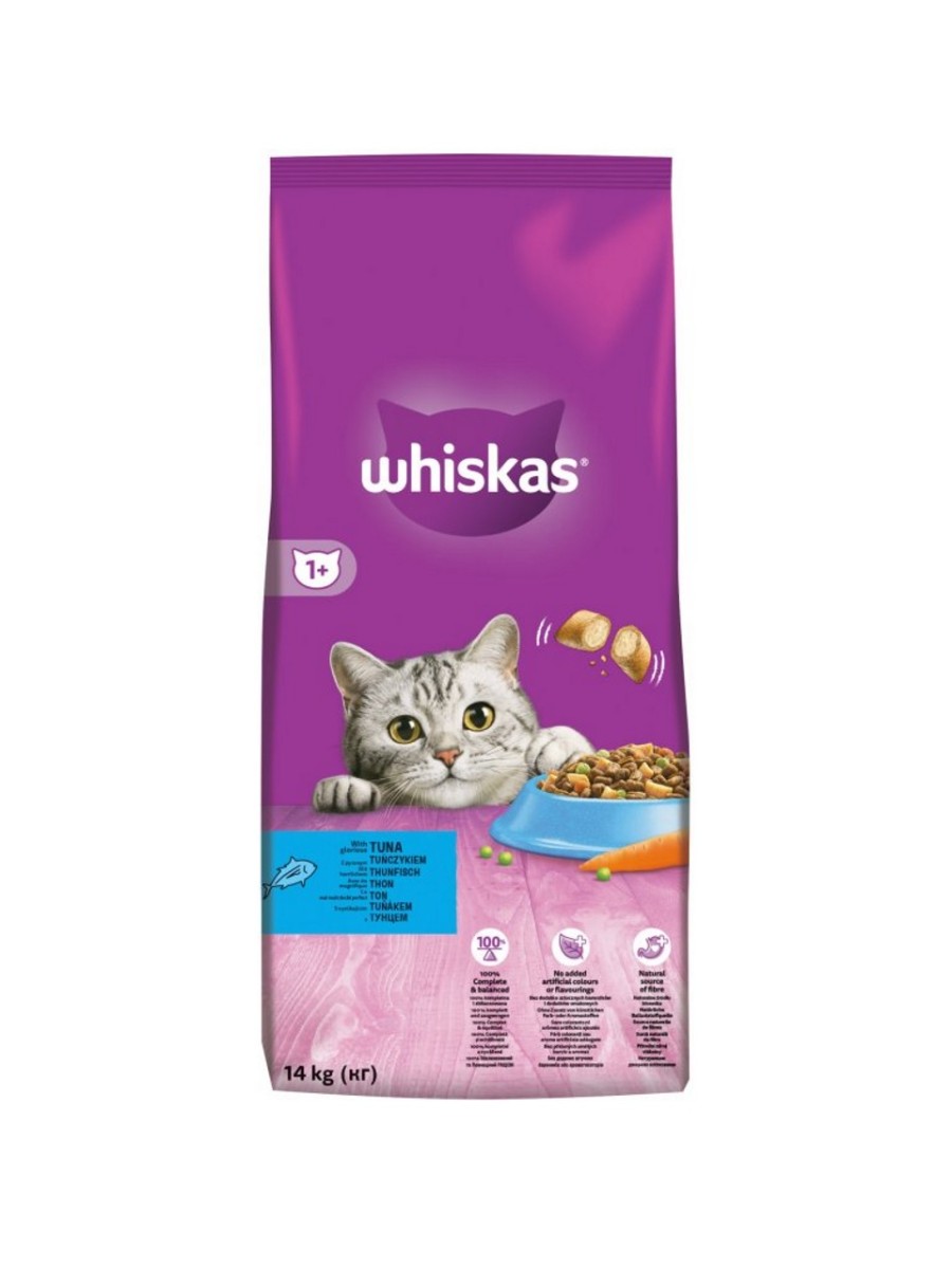 Whiskas Suché 14kg - Tuňák